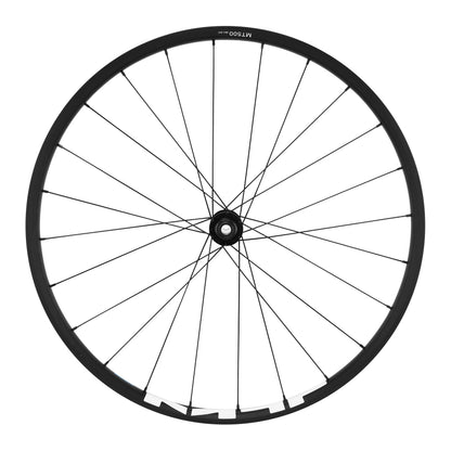Roue VTT disque 29" Shimano MT500 Boost centerlock avant noir
