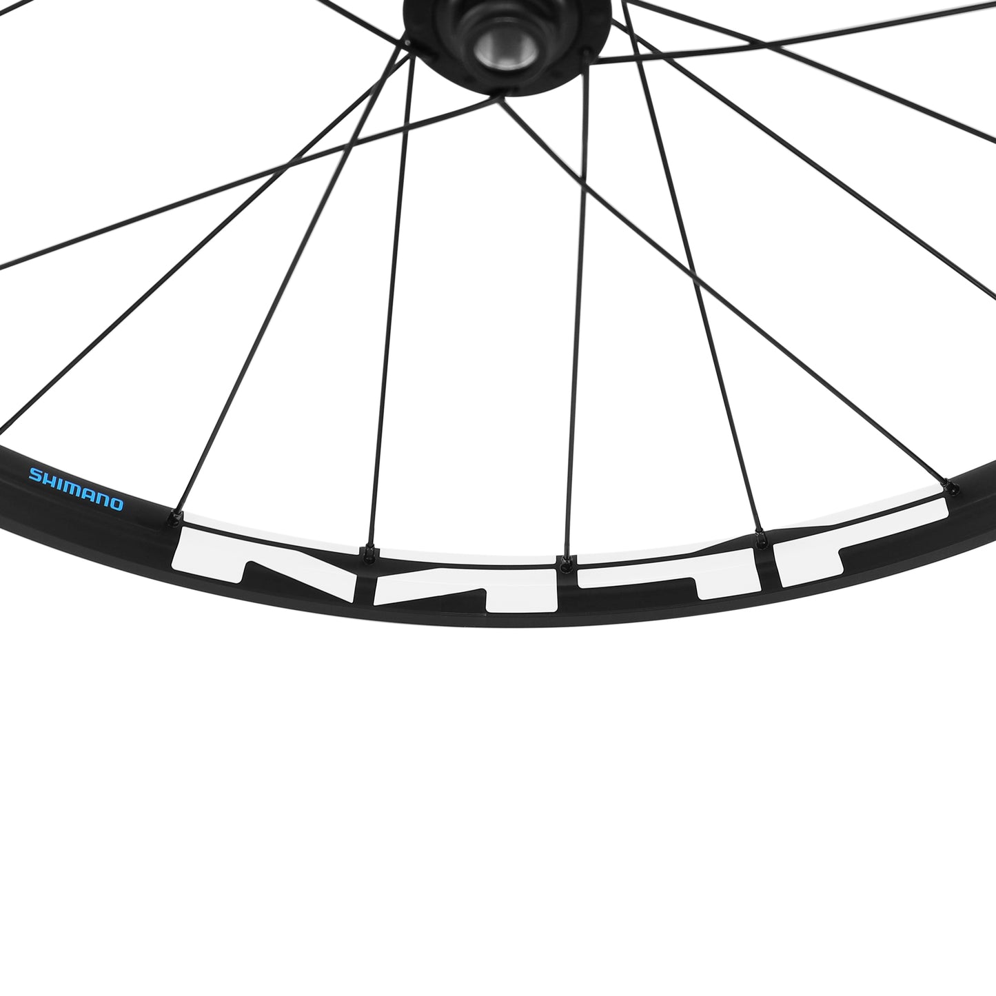 Roue VTT disque 29" Shimano MT500 Boost centerlock avant noir