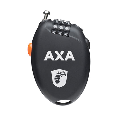 Antivol vélo câble à combinaison Axa roll noir l750 mm diam 1.6 mm