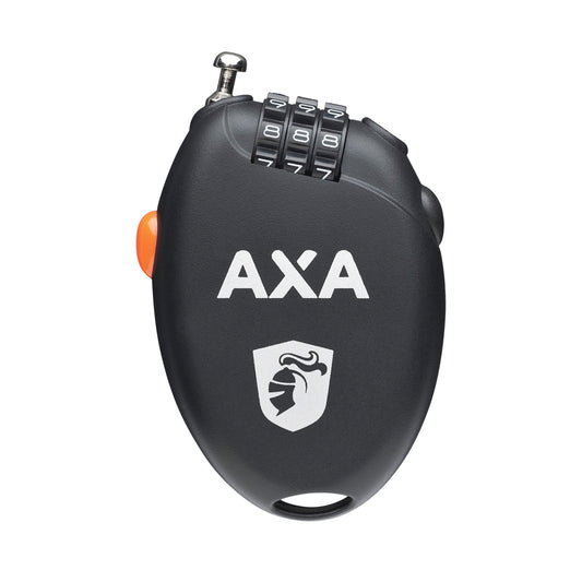 Antivol vélo câble à combinaison Axa roll noir l750 mm diam 1.6 mm
