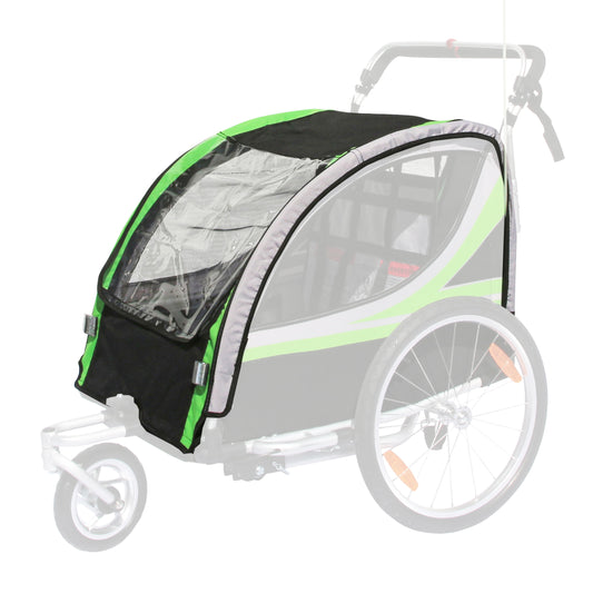 PCP green trailer cover for children