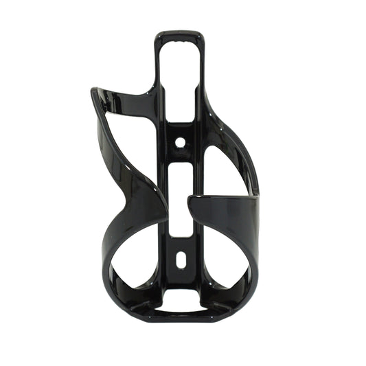 Newton n+1 composite bottle cage, black, straight exit