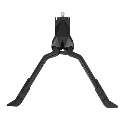 Newton VTC-29" double center kickstand, black aluminum, maximum weight 60 kg / stable stand for e-bikes
