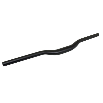Cintre VTT demi relève first alu 6061 noir mat 31,8mm l620mm