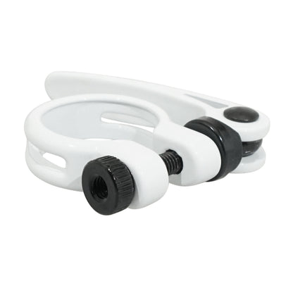 Collier serrage blanc tige de selle rapide Newton diam 28,6