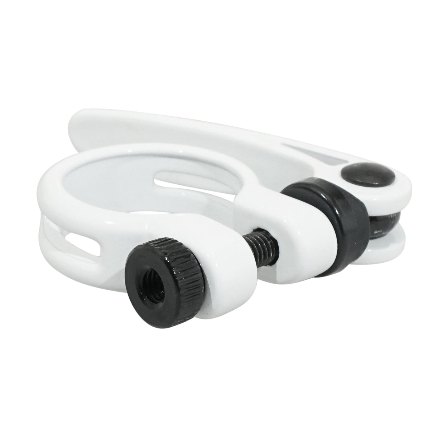 Collier serrage blanc tige de selle rapide Newton diam 34,9