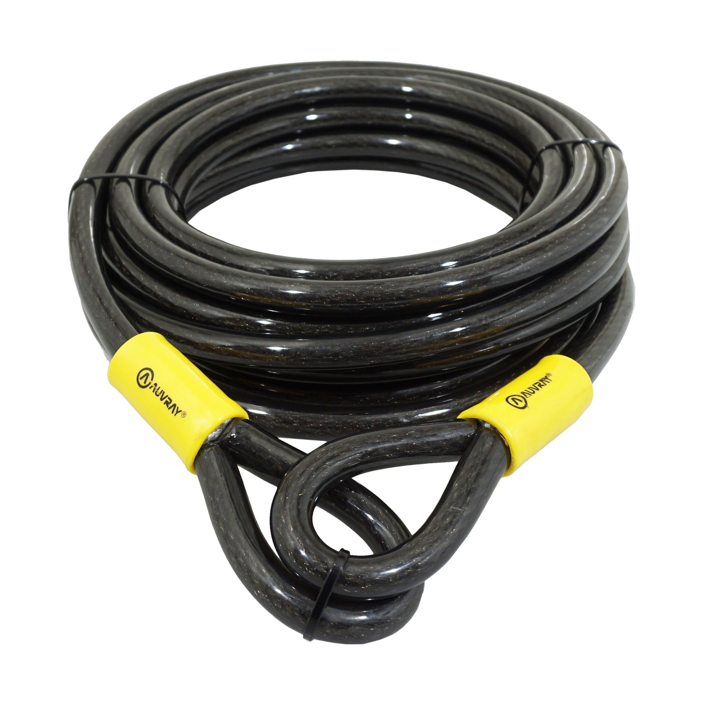 Auvray looped cable bike lock reinforced store, 15 mm diameter - 9 m length