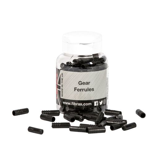 Embout de gaine frein 5 mm - long 10 mm plastique (boite de 150) -Fibrax-