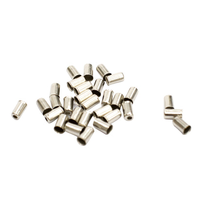 Embout de gaine frein 5 mm - long 11 mm métal (boite de 200) -Fibrax-