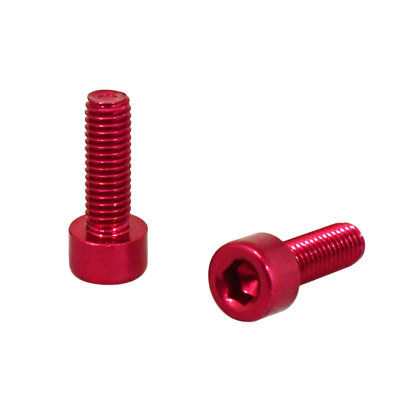 Red Fibrax Water Bottle Cage Bolts