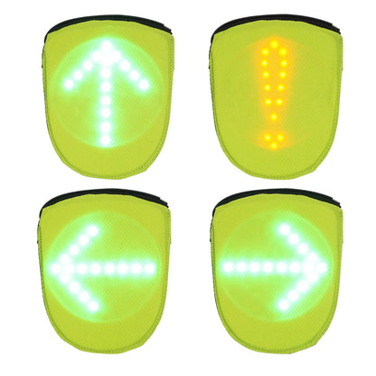 Sac à dos avec signalisation intégrée 48 leds avec indicateur direction et télécommande cintre sans fil h12xl12cm / capacite 5l / rechargeable usb