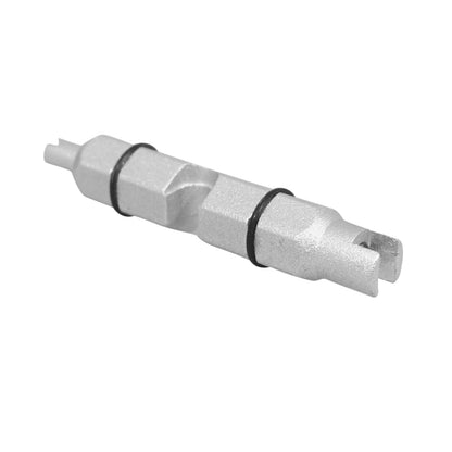 Newton valve core remover for Presta-Schrader valves