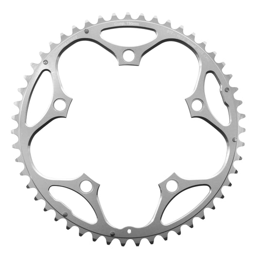 Plateau route Stronglight D130 51D ext Shimano argent 9-10V