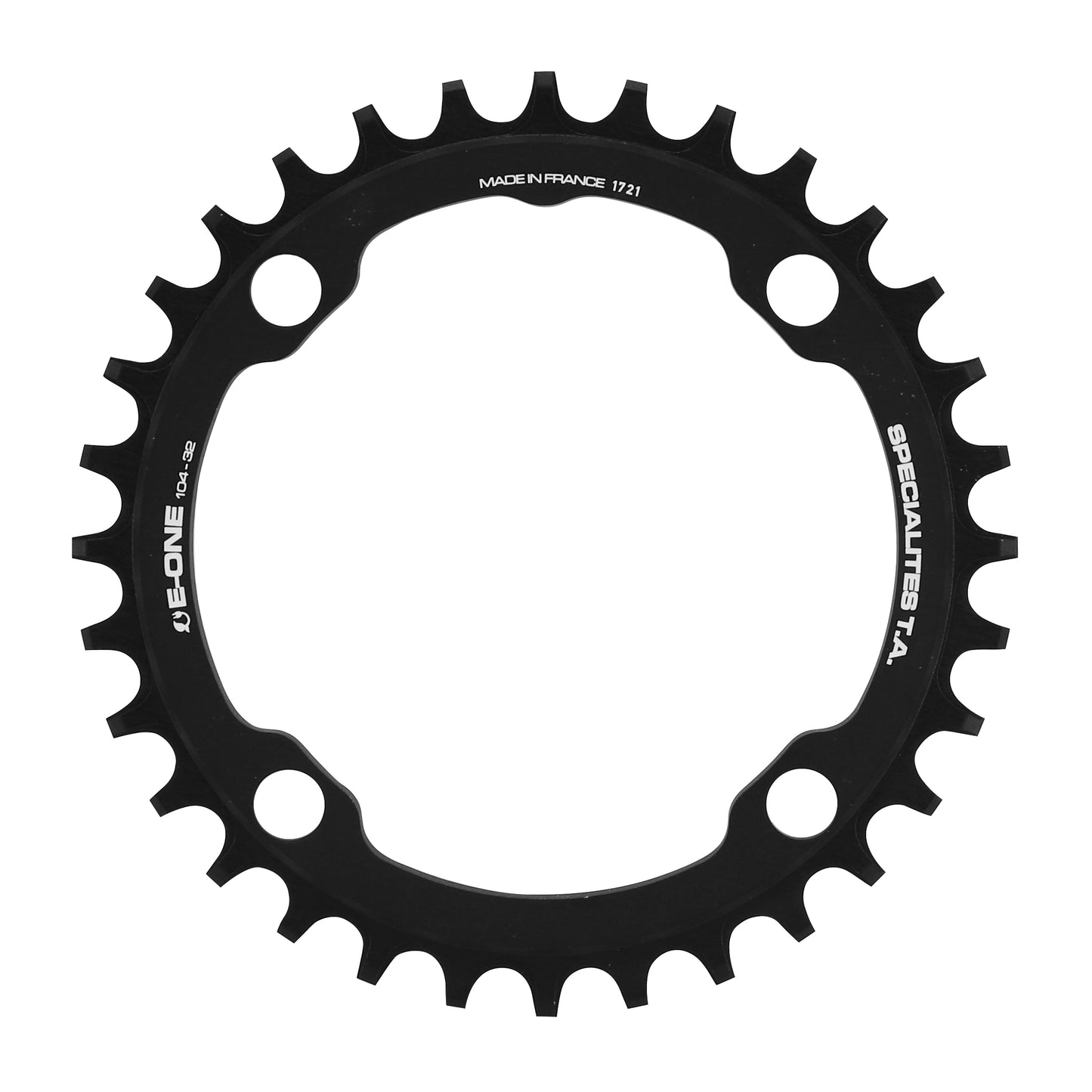 Plateau VAE TA E-One 4 bras D104 pour Bosch Brose Yamaha 32D