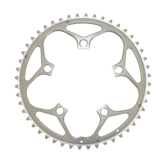 Plateau route Stronglight 5 bras D110 48D ext Shimano argent 9-10V