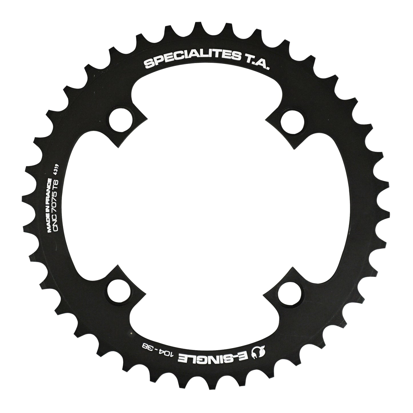 Plateau VAE TA E-Single 4 bras D104 pour Bosch Brose Yamaha 38D