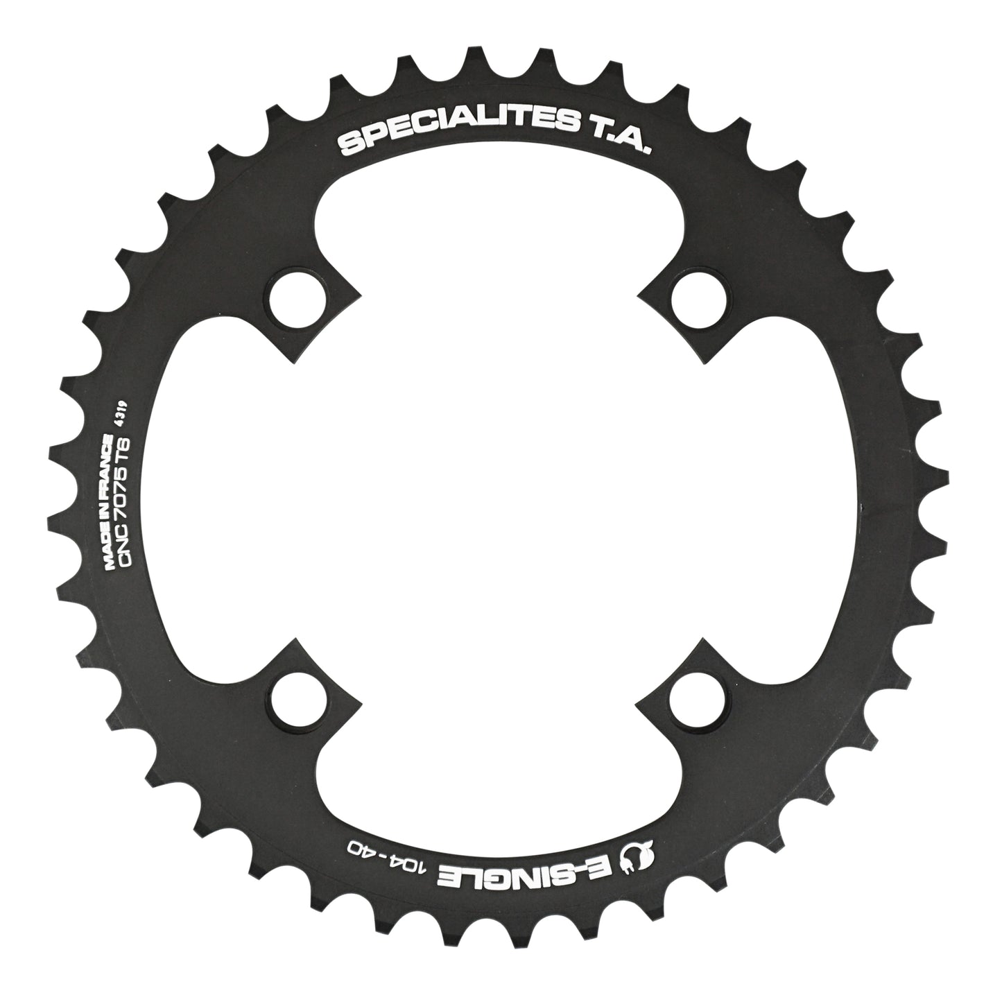 Plateau VAE TA E-Single 4 bras D104 pour Bosch Brose Yamaha 40D