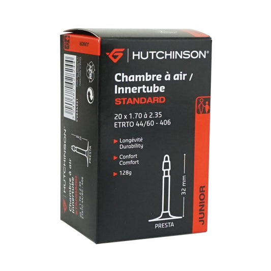 Chambre à air vélo 20 x 1.70-2.35 Hutchinson valve presta 40mm