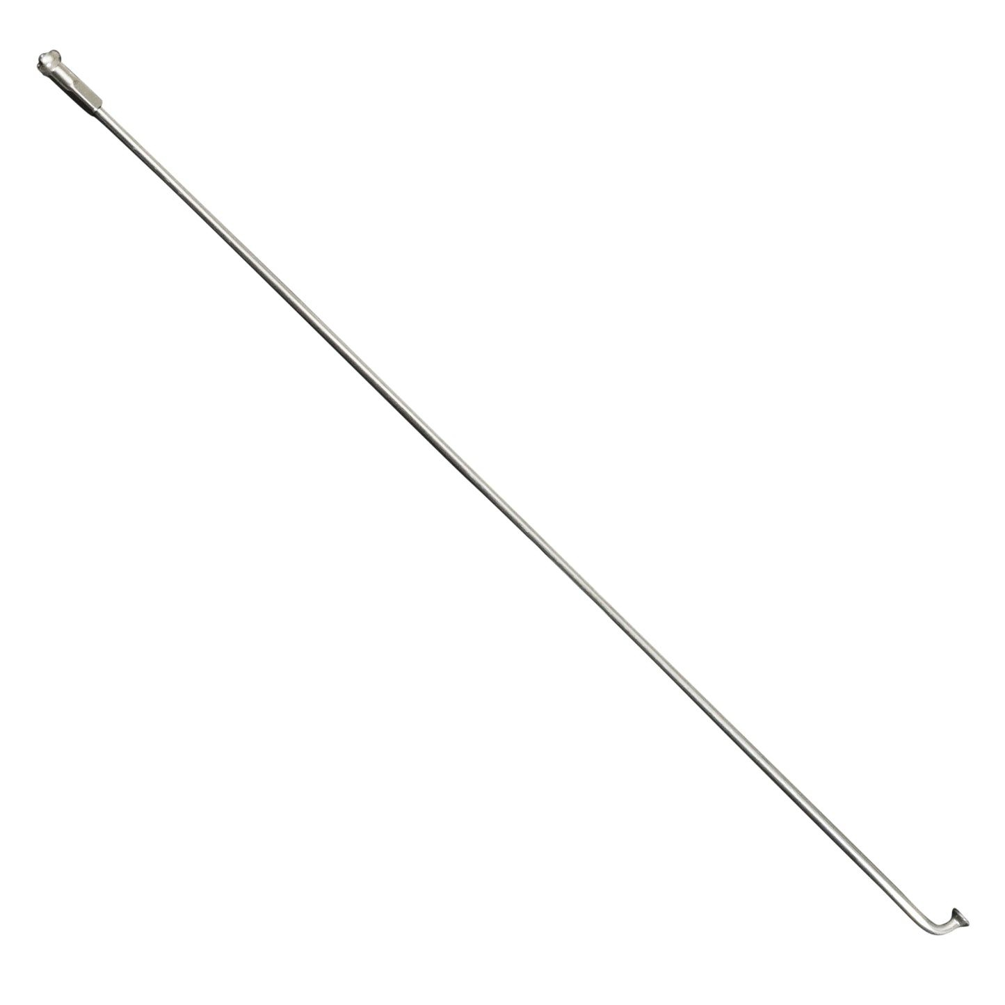 Rayon Leader Fox inox argent tête coudée 233 mm 2,3mm