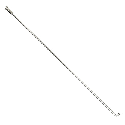 Rayon Leader Fox inox argent tête coudée 233 mm 2,3mm