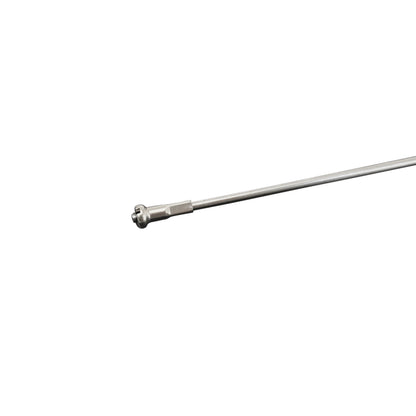 Rayon Leader Fox inox argent tête coudée 233 mm 2,3mm