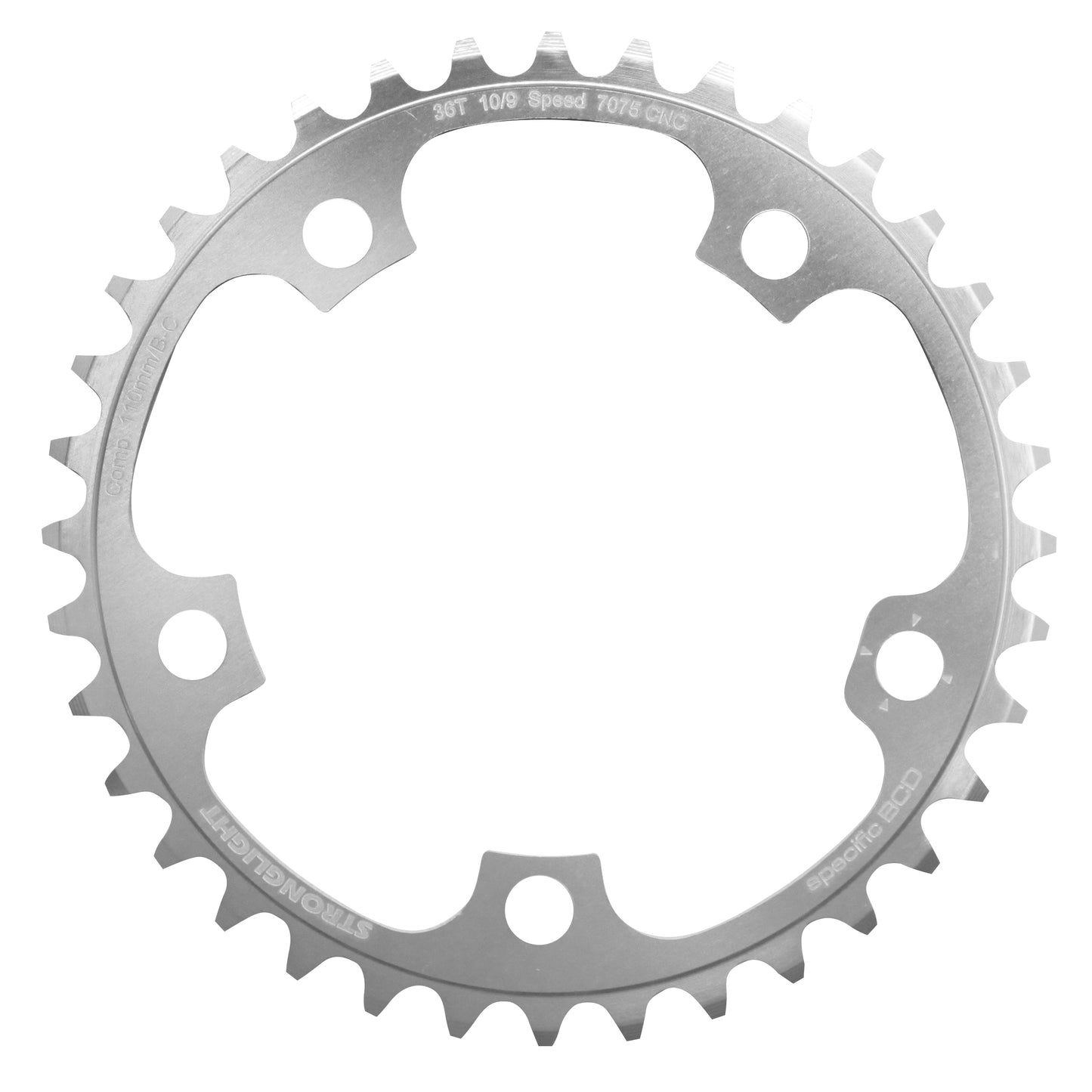 Stronglight UltraTorque D110 36T inner chainring Campagnolo 10S