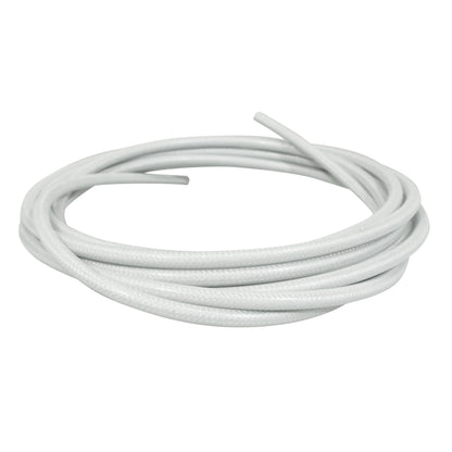 Brakco reinforced universal aviation type disc brake hose - hydraulic hose White