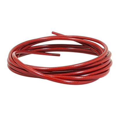 Brakco Reinforced Universal Braided Disc Brake Hose - Red Hydraulic Line