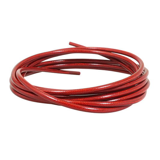 Brakco Reinforced Universal Braided Disc Brake Hose - Red Hydraulic Line