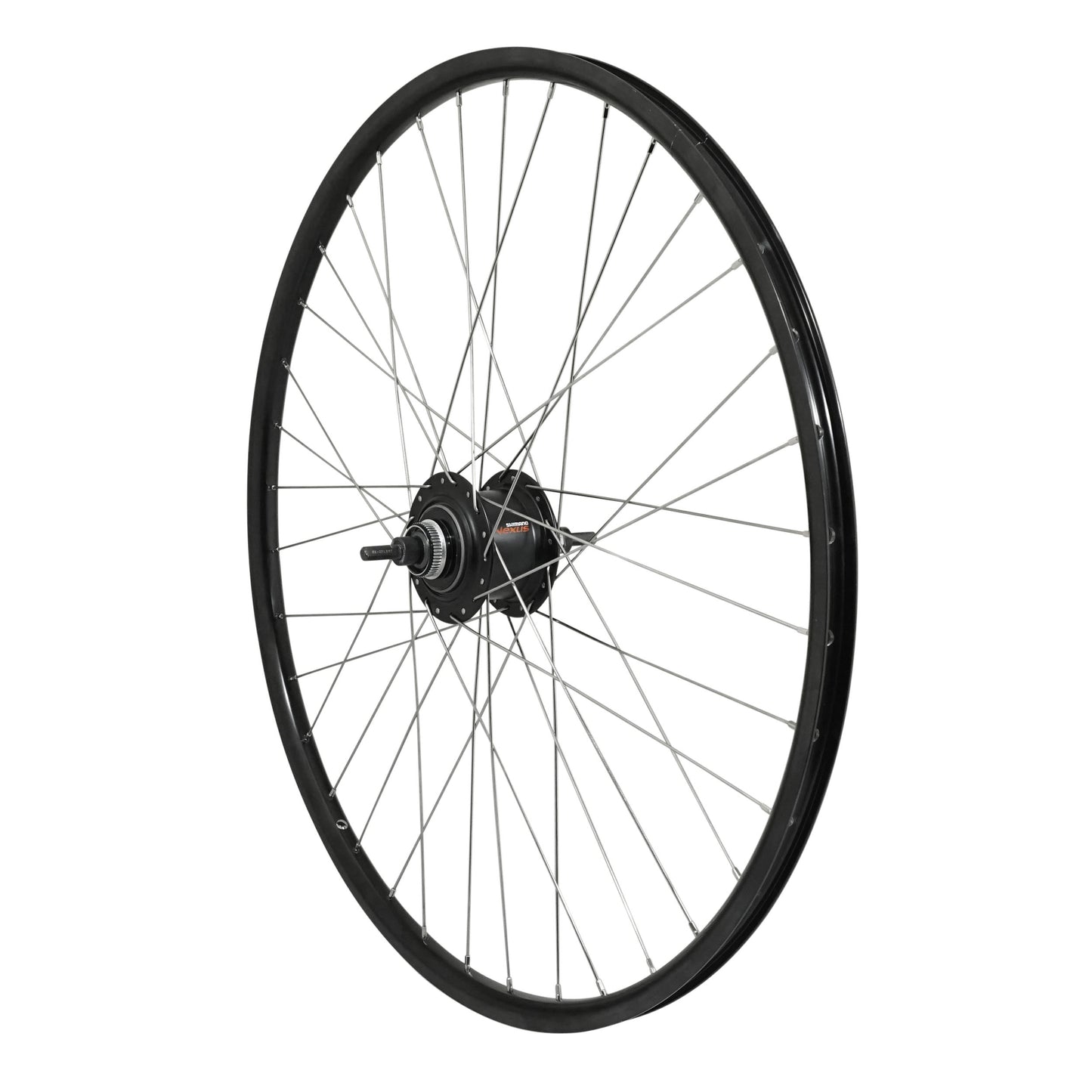 PCP VTC 700x35 ER20 rear wheel, black, double wall, Nexus 7-speed hub, disc