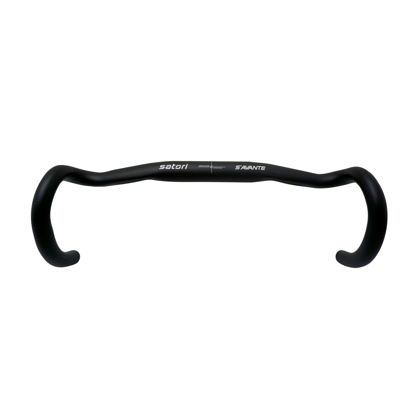 Cintre Route-gravel satori alu d31,8 noir l 44 extérieur (axe-axe 42cm)