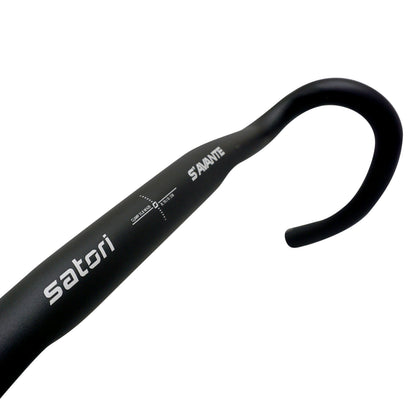Cintre Route-gravel satori alu d31,8 noir l 44 extérieur (axe-axe 42cm)