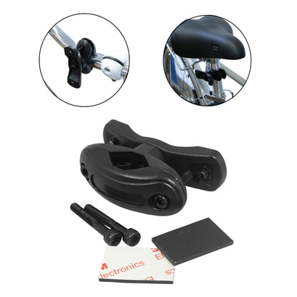 Support porte-bidon Newton résine noir fixation universelle