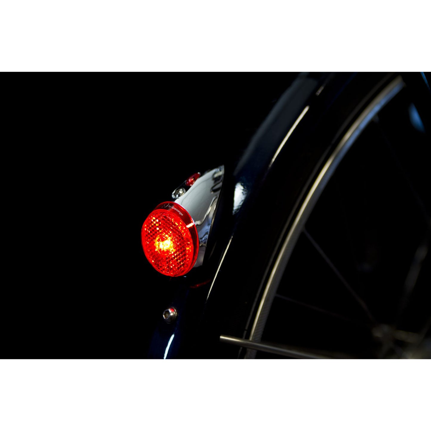 Spanninga Nine Classic Battery-Powered Rear Mudguard Light