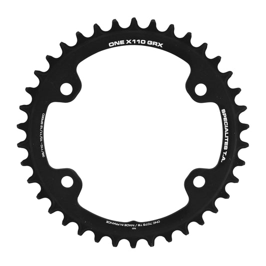 Plateau gravel TA X110 One 4 bras pour Shimano GRX RX600-810 38D