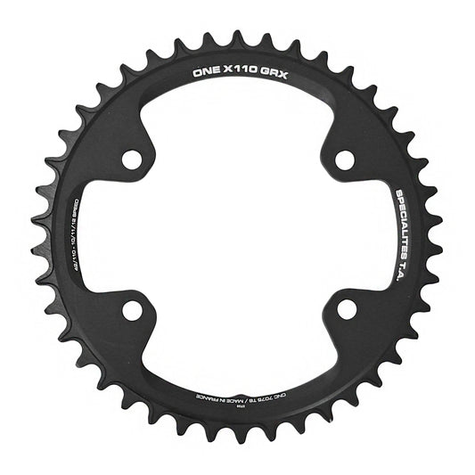 Plateau gravel TA X110 One 4 bras pour Shimano GRX RX600-810 42D