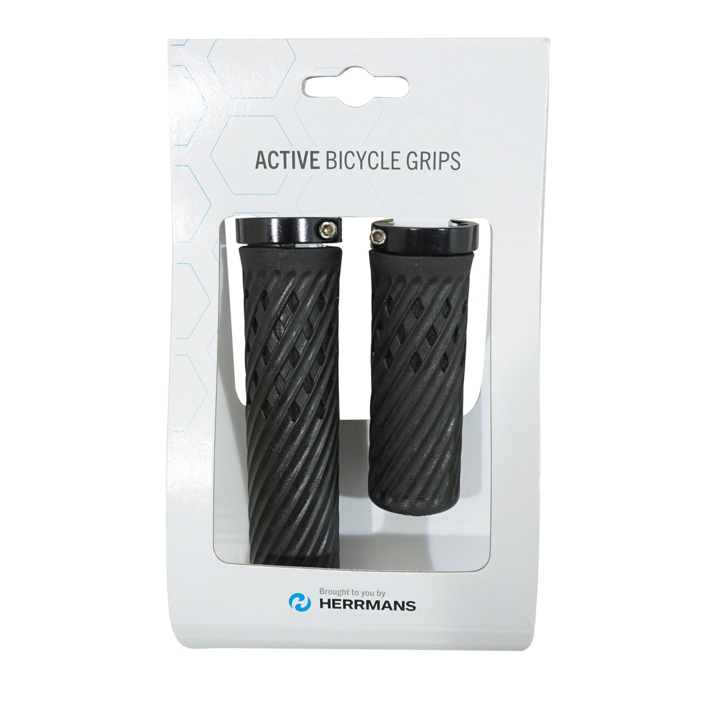 Herrmans Luna Lock MTB Grips Black 90-130mm Clamp