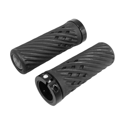 Herrmans Luna Lock MTB grips black 90mm collar