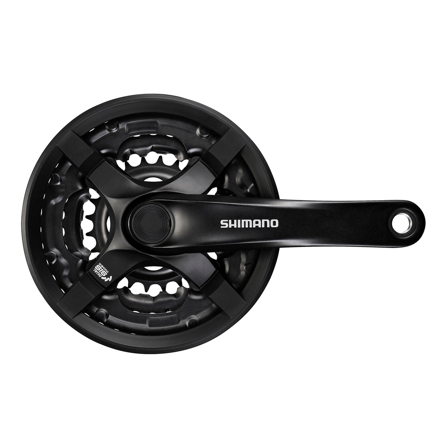 Shimano TY501 Black MTB Crankset 170 42x34x24 Bottom Bracket 123