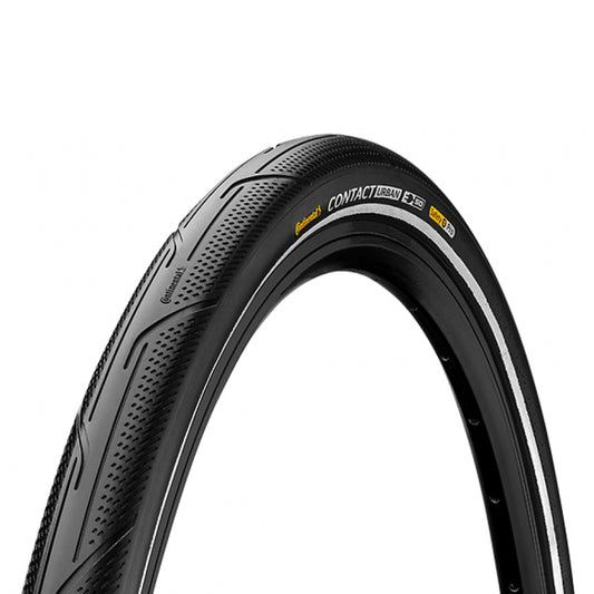 Hybrid bike - E-bike Urban tyre 700 X 35 Continental Contact Urban Black Reflex sidewall TR (35-622) E-bike approved e50
