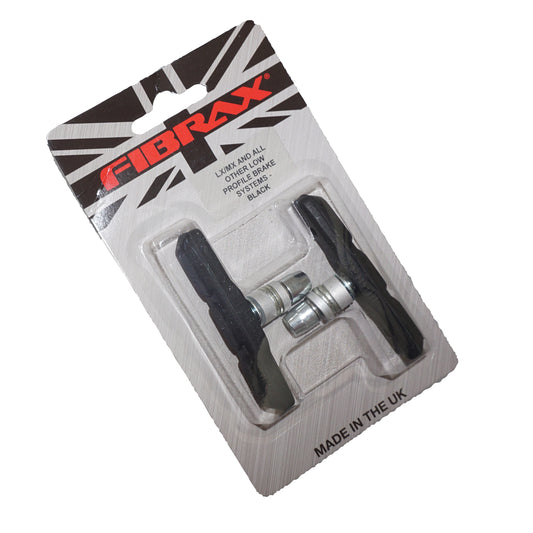 Fibrax 70mm Black V-Brake Pad Holders
