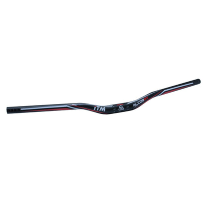 Cintre VTT demi relève Itm alcor noir 31,8mm l740mm