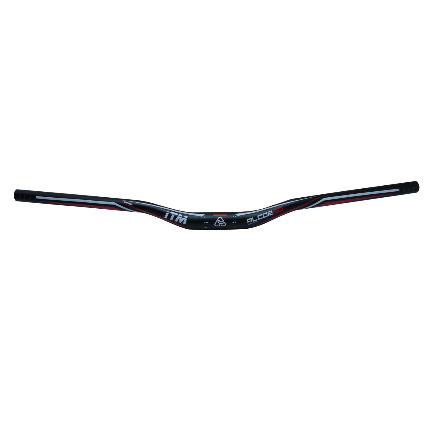 Cintre VTT demi relève Itm alcor noir 31,8mm l740mm