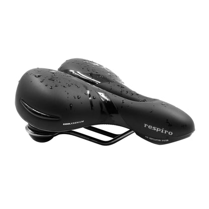 Selle Royal Respiro Leisure Gel Relaxed Black 256x227