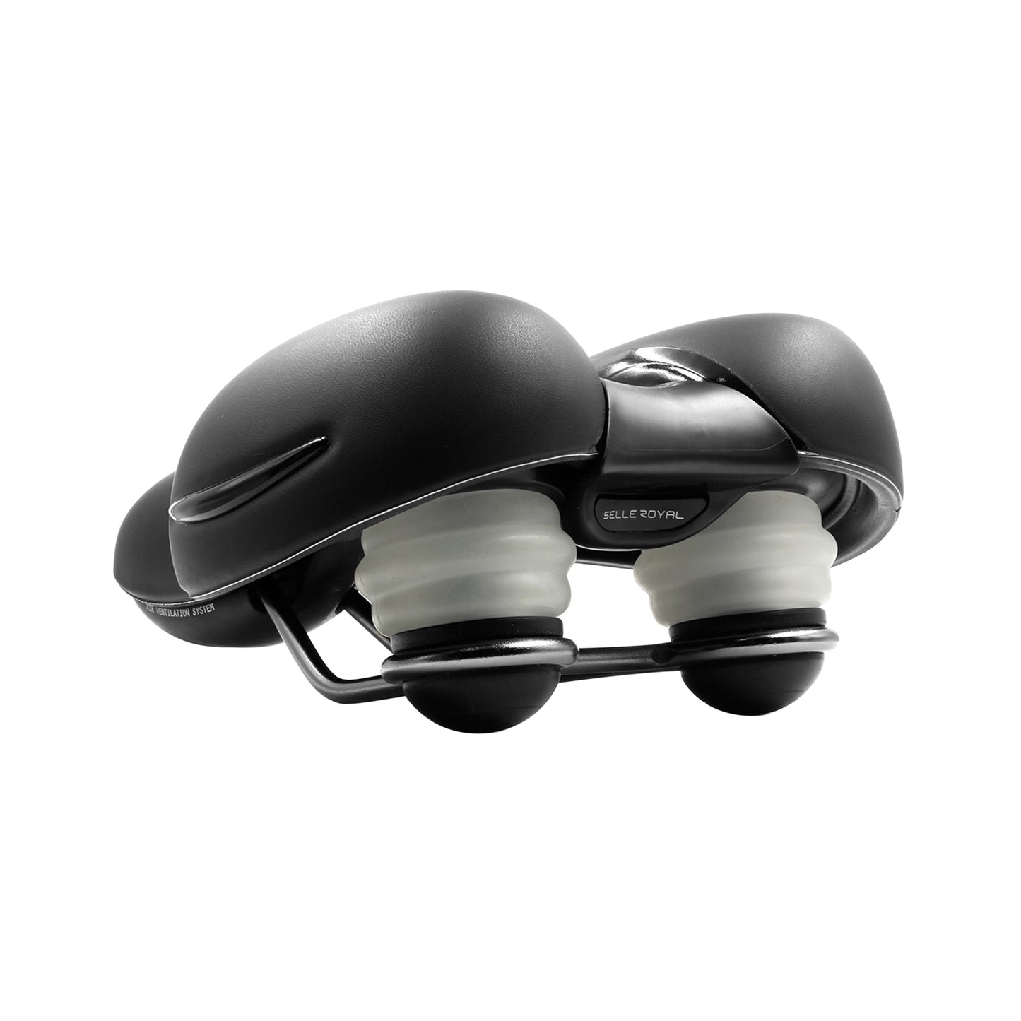 Selle Royal Respiro Leisure Gel Relaxed Black 256x227