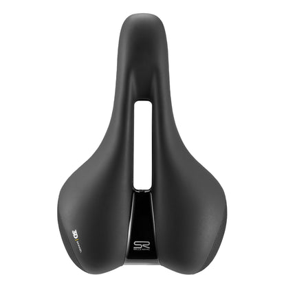 Selle Royal Ellipse Trekking trou central Moderate noire 276x180