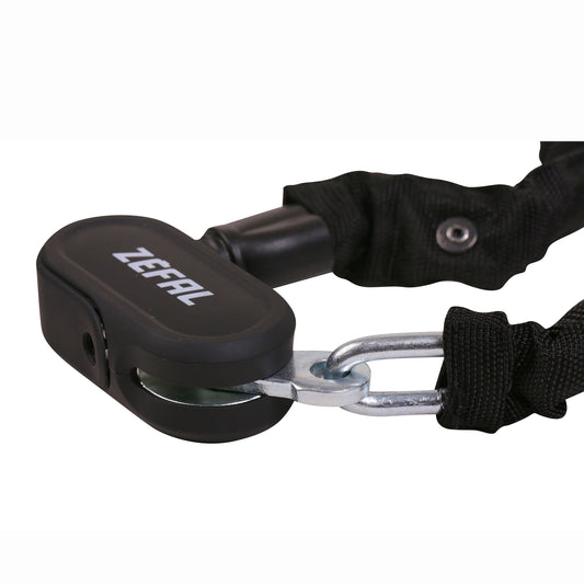 Antivol vélo chaîne à clé Zefal K-traz m8 diam 6 mm noir