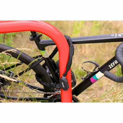 Antivol vélo chaîne à clé Zefal K-traz m8 diam 6 mm noir