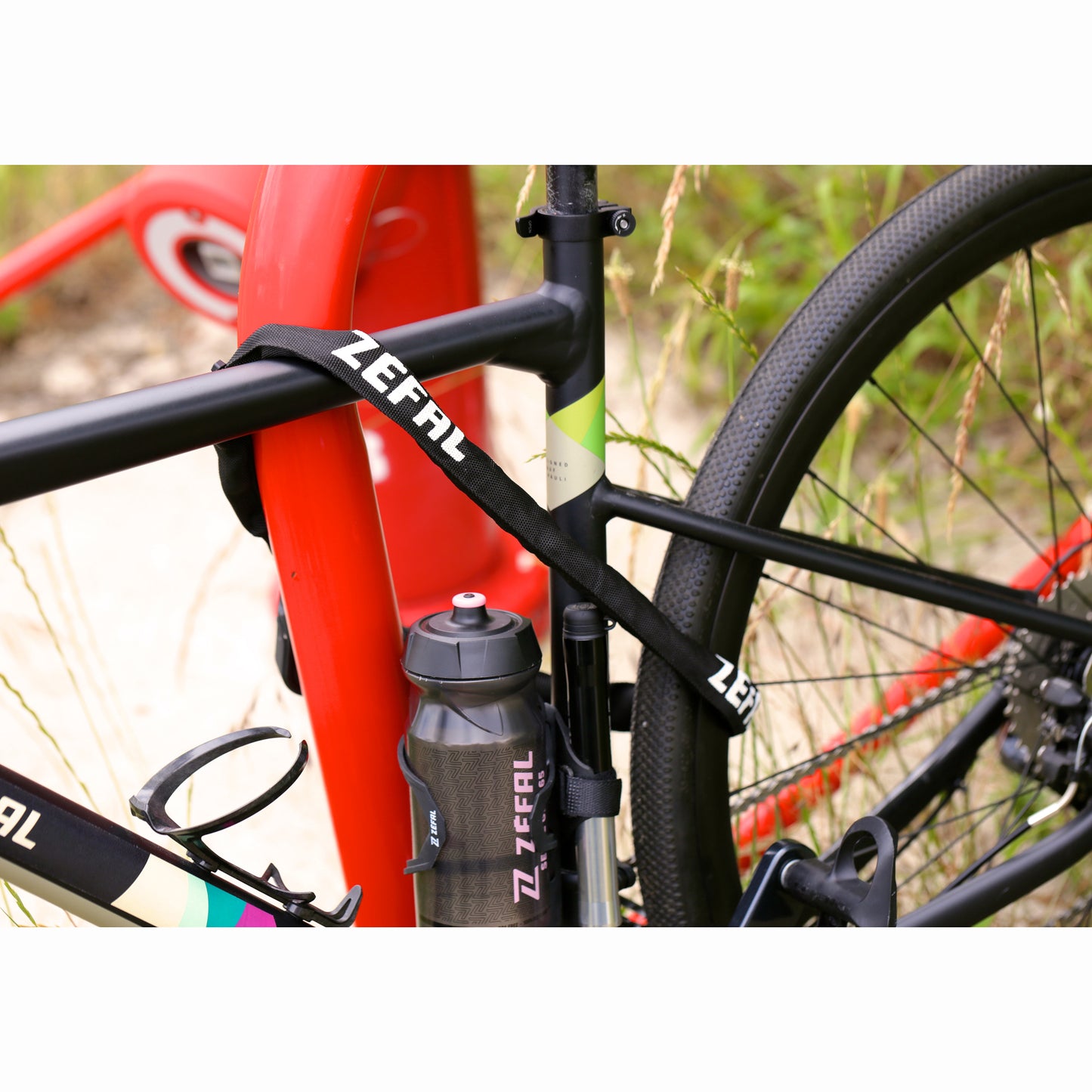 Antivol vélo chaîne à clé Zefal K-traz m8 diam 6 mm noir