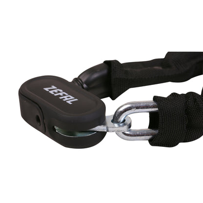 Antivol vélo chaîne à clé Zefal K-traz m10 diam 8 mm noir